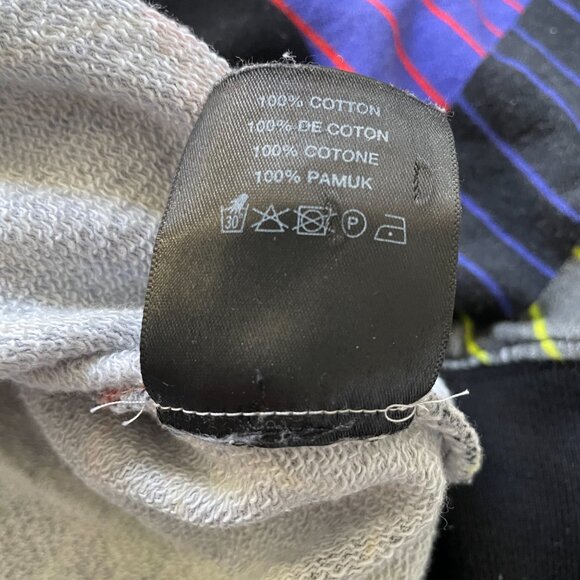 Christopher Kane men's multicolor geometric sweatshirt hoodie, size M - Picture 8 of 8